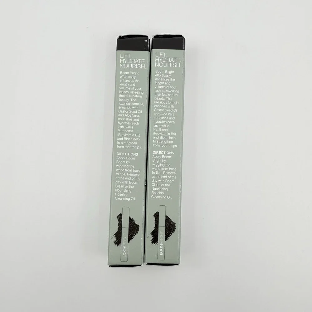 Boom Bright By Cindy Joseph Mascara Two Pack, Boom Bright Sealed Clean Beauty